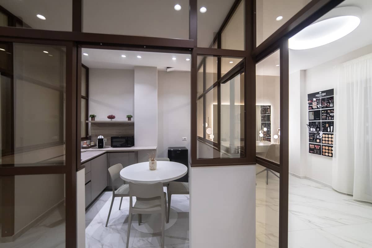 progetto interior design centro estetico