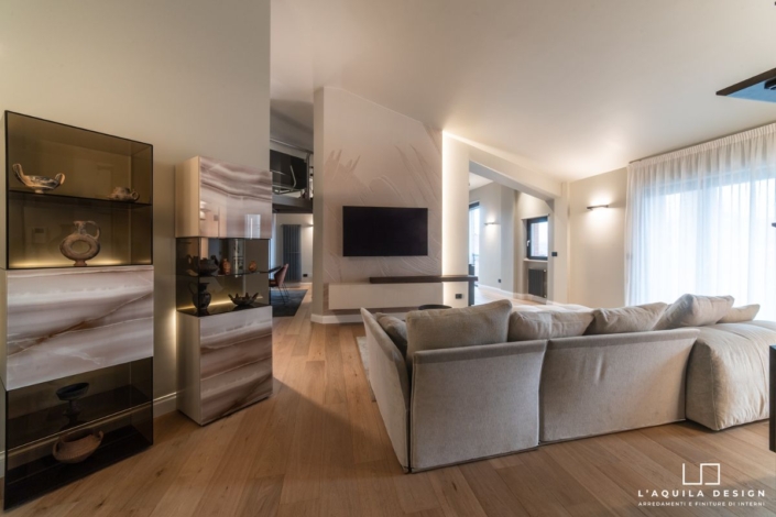 ristrutturazione casa e progetto arredo moderno eleganti e di design zona living